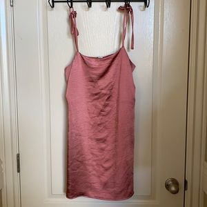 West of Melrose Pink Slip Dress